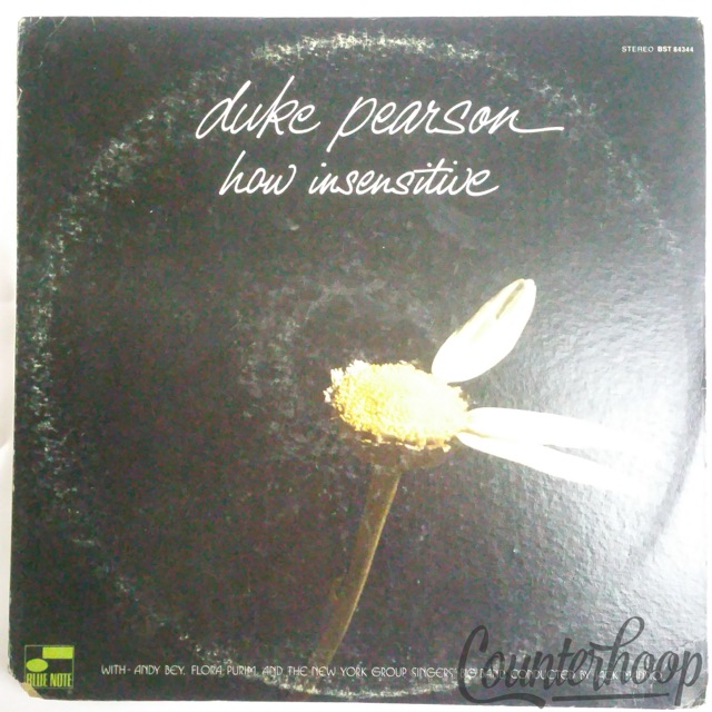 Duke Pearson-How Insensitive VG+1969 Blue Note BST84344 Stereo+Airto,Flora Purim — main photograph