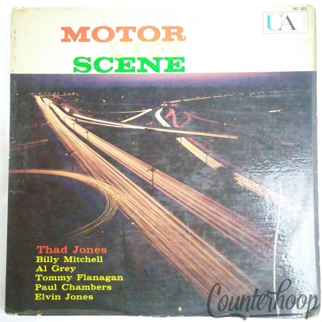Thad Jones Sextet - Motor City Scene 1959 United Artists UAS5025 Stereo Chambers — main photograph