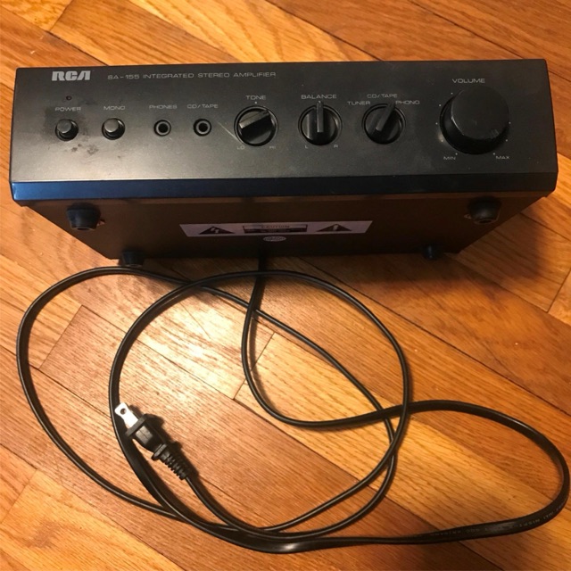RCA SA-155 Integrated Vtg Stereo 2-Channel Amplifier — main photograph