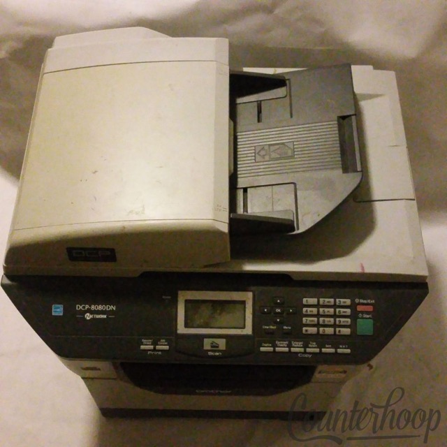 Brother 8080DN Laser Printer +Bonus Black Ink Toner + Power Cord 32PPM Office* — main photograph