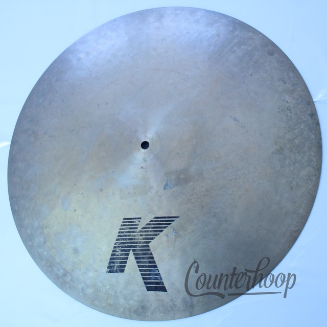 Zildjian K Custom 20" Flat Top Ride Cymbal 2154g Medium-Thin B20 Hand Hammered* — main photograph