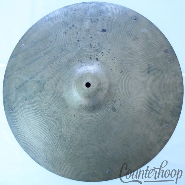 Zildjian 19" 50s Avedis 1984g Medium-Thin Sizzle Ride Cymbal Vintage A B20 USA* — main photograph