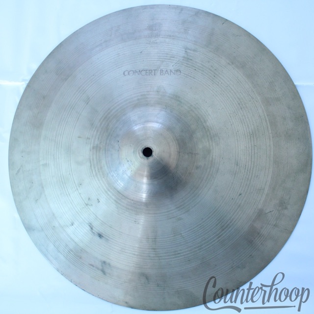 Zildjian 17" 50s A Crash Cymbal 1581g Vintage B20 Bronze Avedis USA Concert Band — main photograph