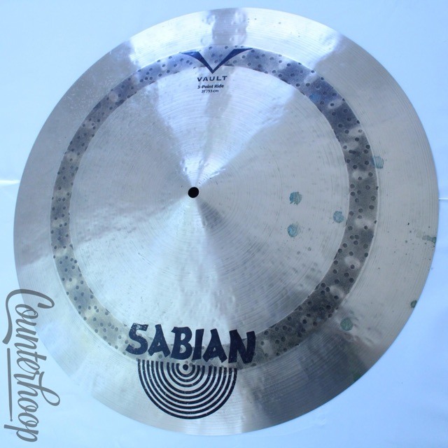 Sabian 21"Vault 3-Point Ride Cymbal Jack De Johnette B20 2399g Hand Hammered HH — main photograph
