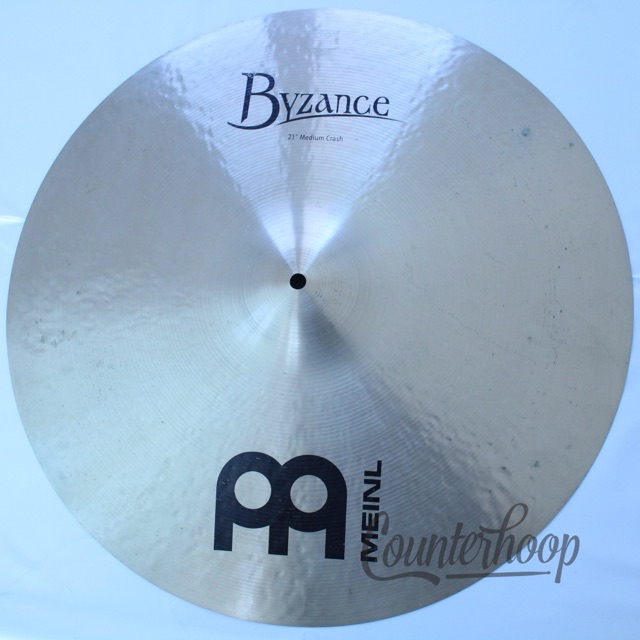 Meinl Byzance 21"Medium Crash Hand Hammered Made In Turkey B21MC Traditional B20 — main photograph