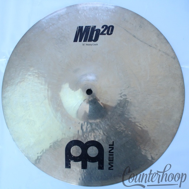 Meinl 16" MB20 Heavy Crash Cymbal Hand Hammered Turkey B20 Bronze Brilliant* — main photograph