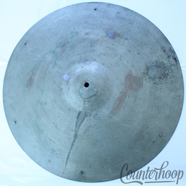 Paiste "Super" 20" Crash/Ride Sizzle Cymbal 1900g Paper-Thin Rivets Switzerland — main photograph