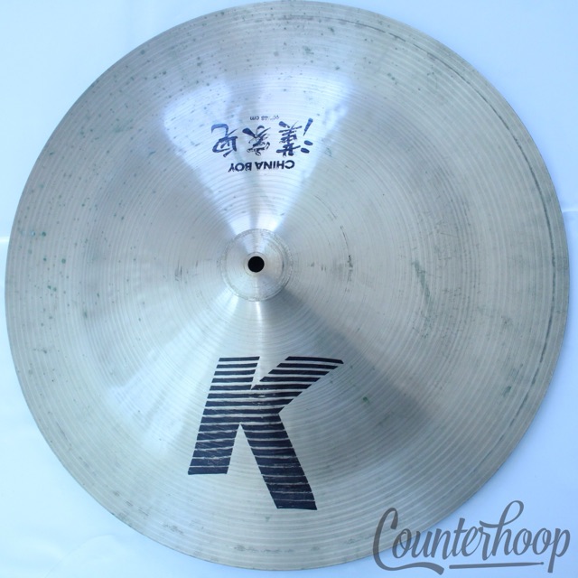 Zildjian K 19" China Boy Cymbal 1509g Paper-Thin B20 Hand Hammered Vintage 90s* — main photograph