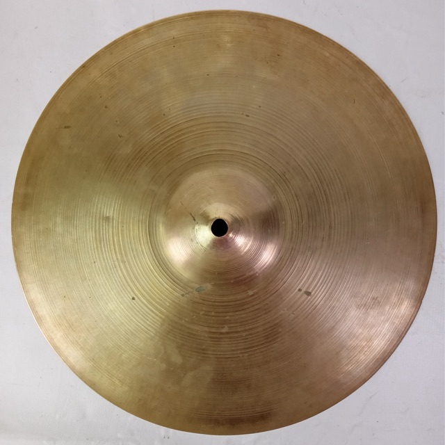 XE Ajaha 14"Hi-Hat Cymbal Vintage 40s Hand Hammered 1328g B20 UFIP Italy Italian — main photograph