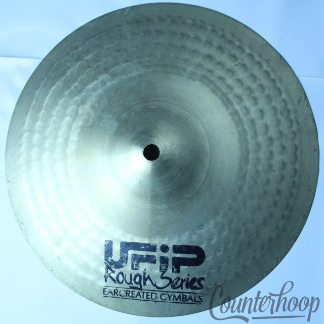 UFIP Rough Series Earcreated Cymbals 10" Splash/Crash Made In Italy B20 Italian — main photograph