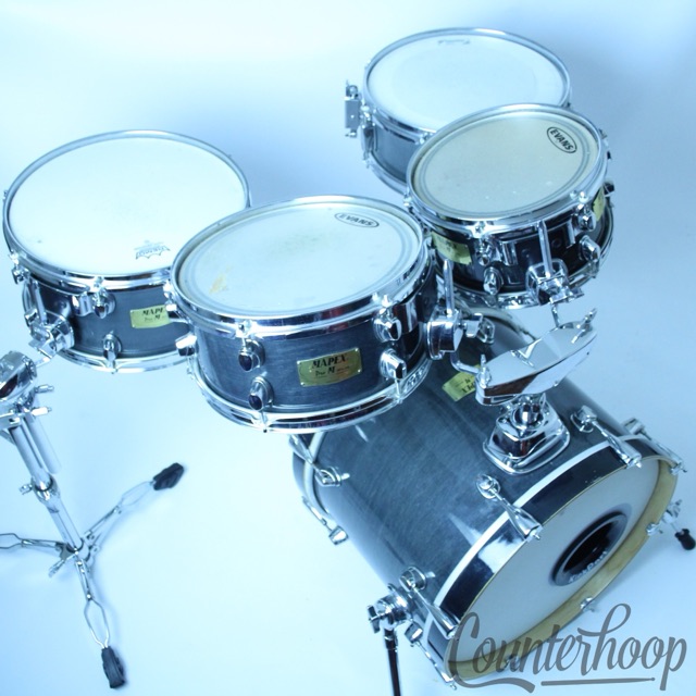 Mapex Pro M 18x14,10x5,12x6,14x7 Bass/Toms+13x5"Snare Drum Set Bop Jazz Travel* — main photograph