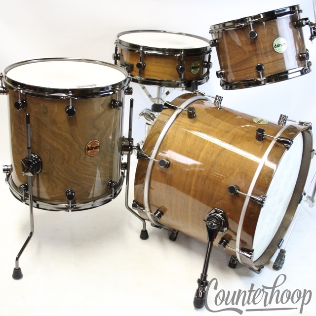 ddrum 18,12,14+14"PWSE 418 NW Paladin 4pc Drum Set Speakeasy, Natural Walnut Bop — main photograph