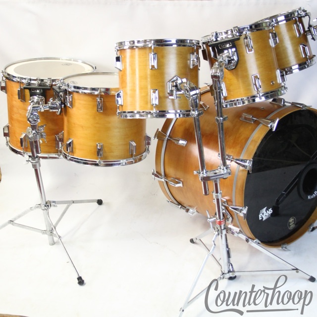 Modern Drum Shop Custom Set 22x18",8x8",10x10",12x10",14x12",16x14"Natural Maple — main photograph