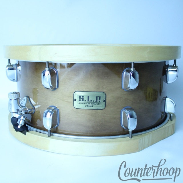 Tama SLP Studio Maple Wood Hoop Snare Drum 14x6.5 Sienna LMP1465FSEN — main photograph