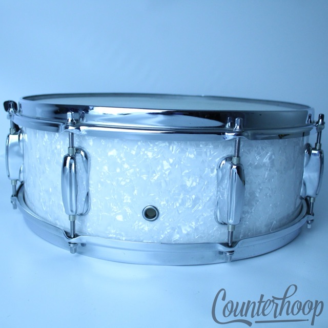 Custom Slingerland Hardware Premier Shell 15x5.5"Snare Drum Vintage60s Birch3ply — main photograph