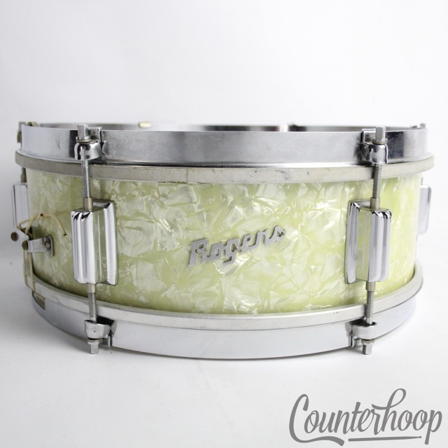 Rogers 14x5"WMP Cleveland Student Snare Drum Vintage 60s 6Ply Jasper Maple USA* — main photograph