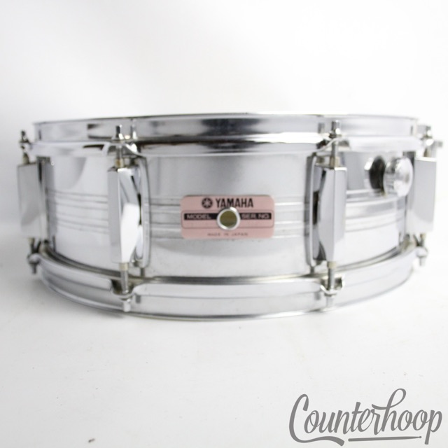 Yamaha SD-350MG 14x5.5"Snare Drum Steel 8-Lug Chrome Vintage 80s Made In Japan* — main photograph