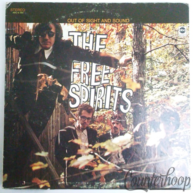 The Free Spirits– Out Of Sight And Sound VG+ Larry Coryell/Bob Thiele/Moses/Hill — main photograph