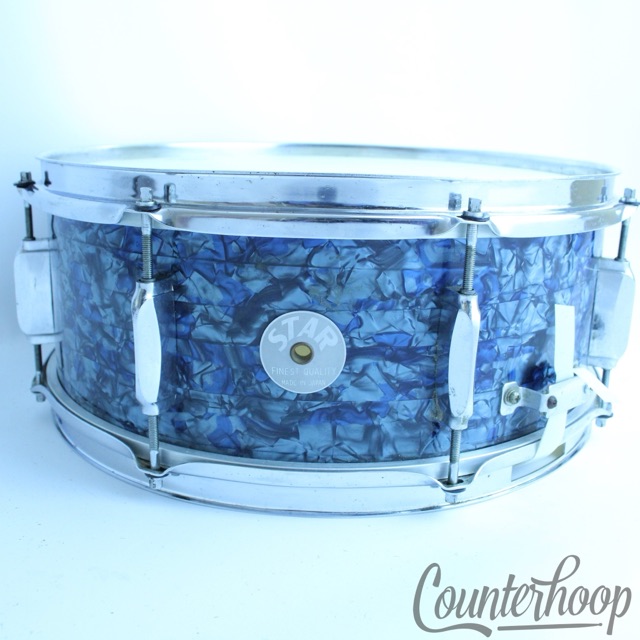 Tama"Star"14x5.5 Snare Drum BDP Wrap 8Lug 6Ply Mahogany Vintage 60s Japan Chrome — main photograph