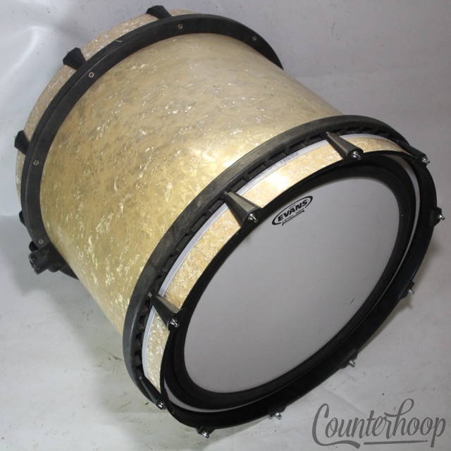 Peavey 18x22" Bass Drum Radial Pro 501 White Marine Pearl WMP 5Ply Maple Virgin — main photograph