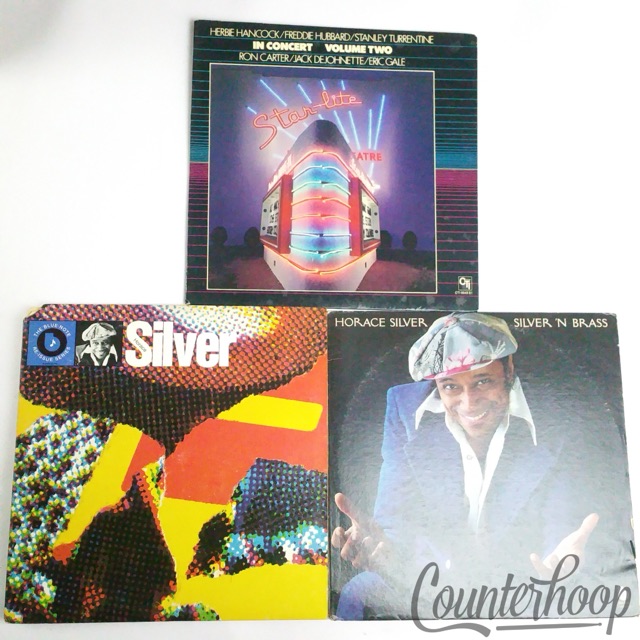 Horace Silver 4LP Lot In Concert Volume Two'74+Blue Note'75+Silver 'N Brass'75 — main photograph
