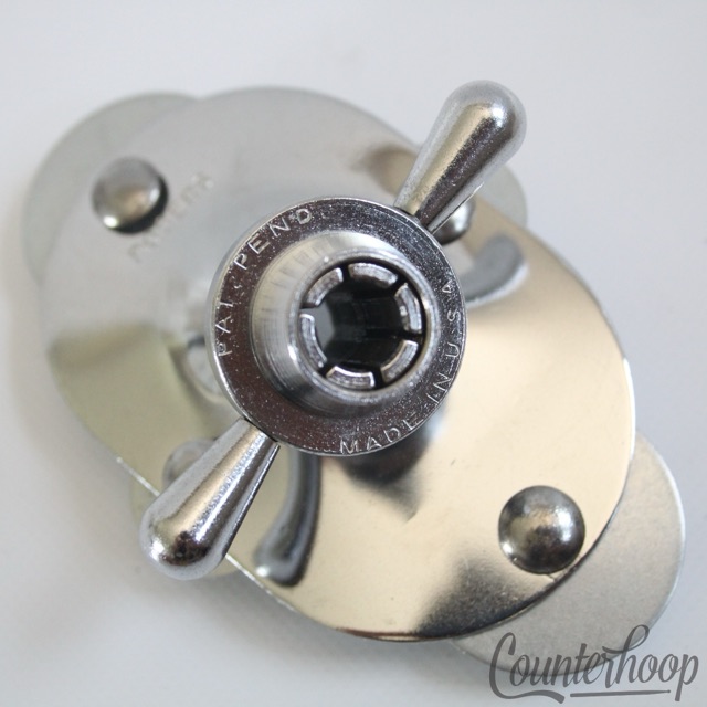 Rogers Bass Drum Spur/Tom/Cymbal Arm Mount+Machined Collet Cleveland Powertone* — main photograph