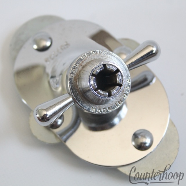 Rogers Bass Drum Spur/Tom/Cymbal Arm Mount+Machined Collet Cleveland Powertone* — main photograph
