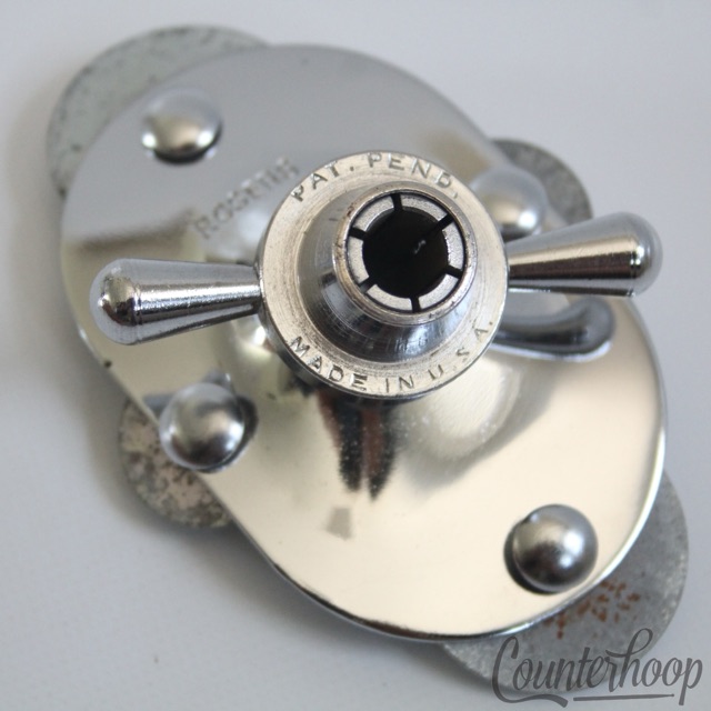 Rogers Bass Drum Spur/Tom/Cymbal Arm Mount+Machined Collet Cleveland Powertone30 — main photograph