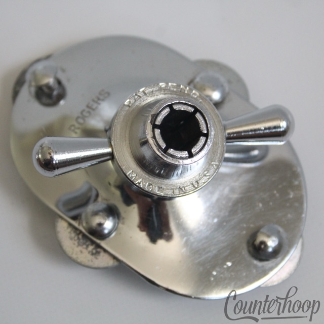 Rogers Bass Drum Spur/Tom/Cymbal Arm 30Mount+Machined Collet Powertone Cleveland — main photograph