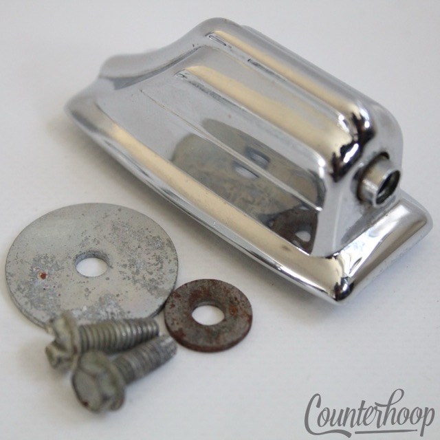 Rogers Beavertail Tom Drum Lug Chrome Powertone/Holiday Cleveland-Dayton 60s USA — main photograph