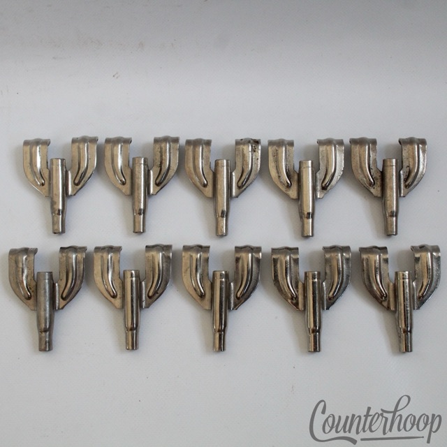 Ludwig 10x Bass/snare Drum Tension Rod Claws Nickel Single-Tension Threaded 40s — main photograph
