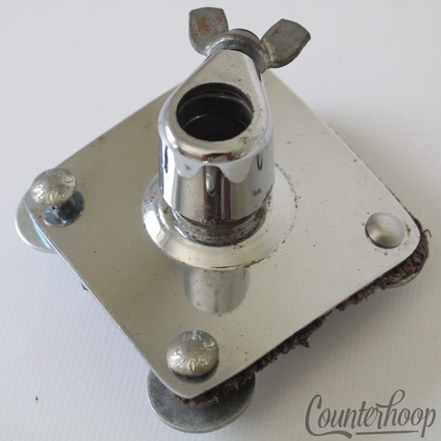 Ludwig Bass Drum Mount Double Tom Drum Post Receiver Standard-Model Vintage 70s — main photograph