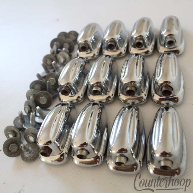 Slingerland 16x Small Sound King Lugs 3Ply Tom Drum Chrome Set Vintage 50s-60s* — main photograph