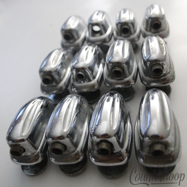 Slingerland 12x Small Sound King Lugs 3Ply Tom Drum Chrome USA Vintage 60s-70s* — main photograph