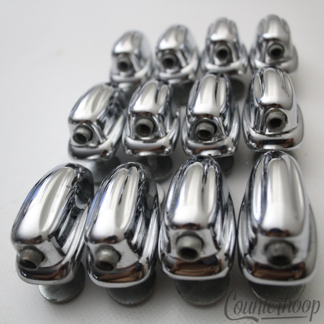 Slingerland 12x Small Sound King Lugs 3Ply Tom Drum Chrome Vintage 50s-60s Hex* — main photograph