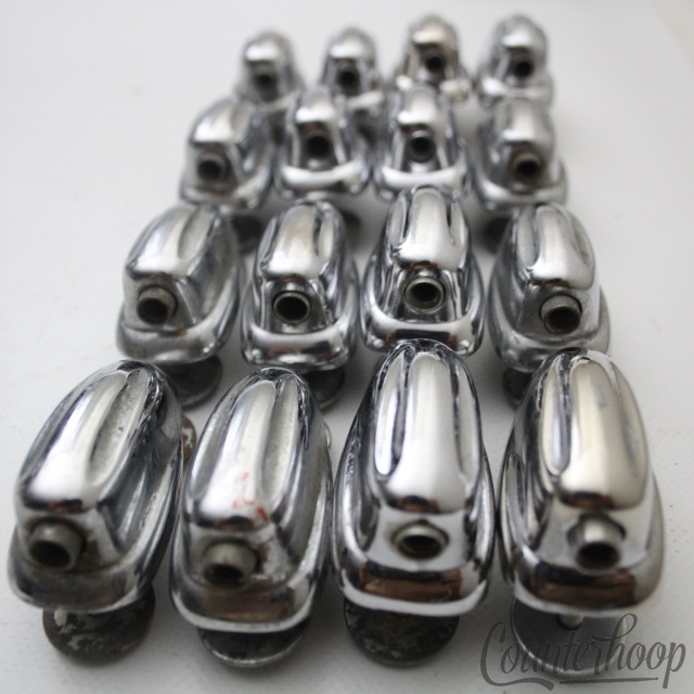 Slingerland 16x Small Sound King Lugs Tom Drum Chrome Hex Vintage 60s-70s USA* — main photograph