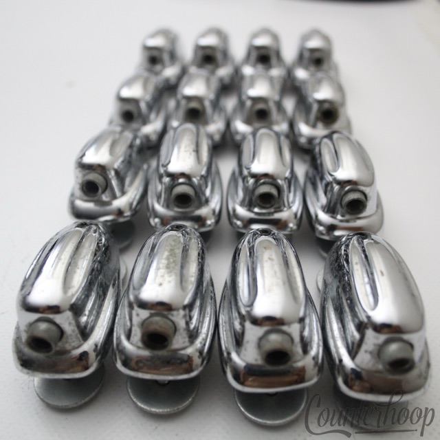 Slingerland 16x Small Sound King Lugs Tom Drum Chrome Hex USA Vintage 60s-70s* — main photograph