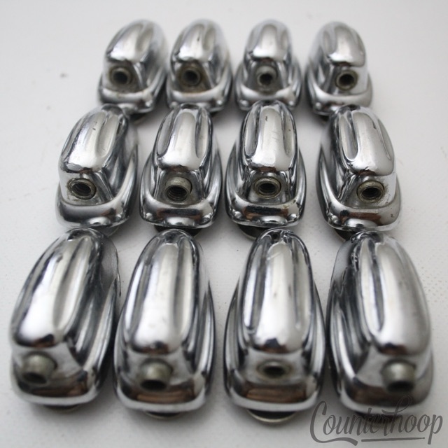 Slingerland 12x Small Sound/Radio King Lugs Tom Drum Chrome Nickel Screws 50s US — main photograph