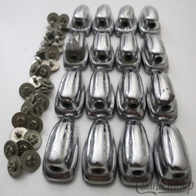 Slingerland 16x Small Sound/Radio King Lugs Tom Drum Chrome Nickel Screws 50s US — main photograph