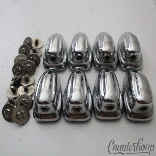 Slingerland 8x Small Sound/Radio King Lugs Tom Drum Chrome Nickel Screws 50s US — main photograph