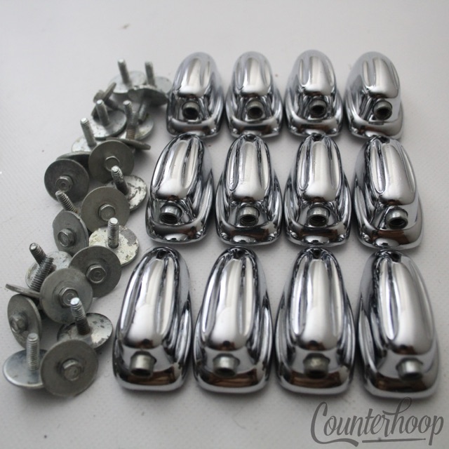 Slingerland 12x Small Sound King 5Ply Lugs Tom/Snare Drum Chrome Hex Screws 70s — main photograph
