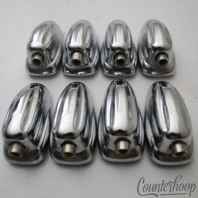 Slingerland 8x Small Sound King 3Ply Lugs Tom/Snare Drum Hex Chrome USA 70s-80s — main photograph