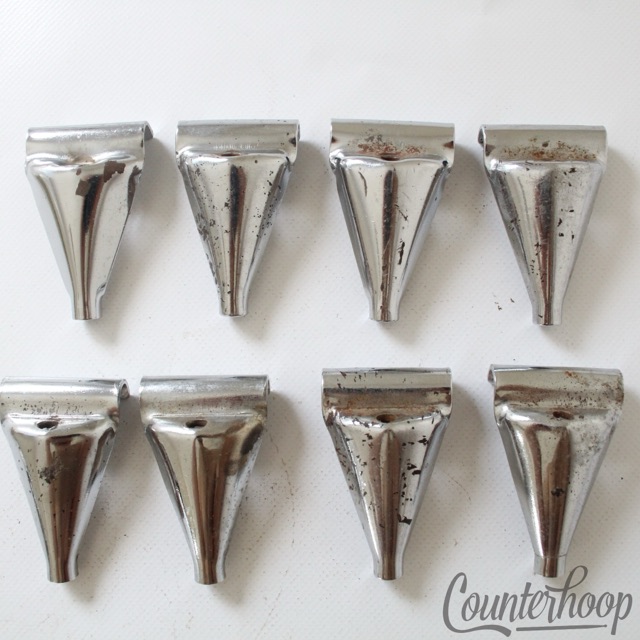Slingerland 8x Sound King Bass Drum Tension T-Rod-Claws Chrome Vintage 60s-70s — main photograph