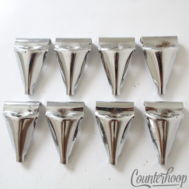Slingerland 8x Sound King Bass Drum Tension T-Rod-Claws Vintage Chrome 60s-70s — main photograph