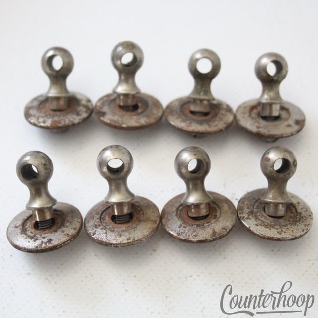 Leedy **1x* Single-Tension Snare/Bass Drum T-Rod-Eyelet Lug+Washers 20s Marching — main photograph