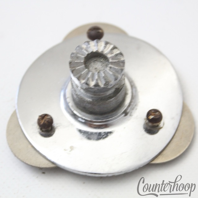Premier Tom Drum Mount Ratchet Chrome Vintage 60s Elite UK 3-Hole Circle Plate* — main photograph