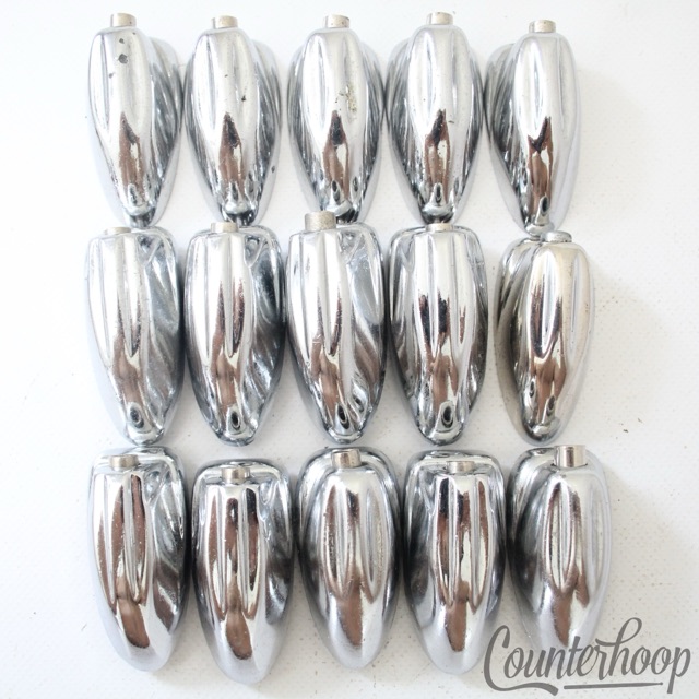 Pearl 15x Tom/Snare Drum Lugs Vintage 60s Japan Slingerland Sound King-Copy Set — main photograph