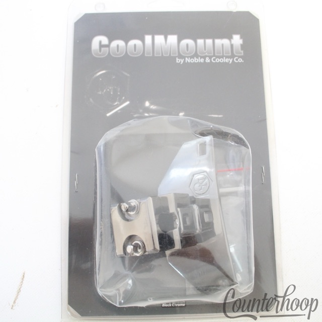 Noble & Cooley "CoolMount" Tom Drum Mount RIMS Attachment Black Nickel NIB USA — main photograph