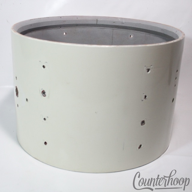 Rogers 8x12" Cleveland Tom Drum Shell Vintage 60s Holiday Project OH,USA — main photograph