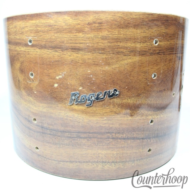 Rogers 9x13"Koa Wrap Powertone Tom Drum Shell Fullerton,CA Vintage 70s USA — main photograph